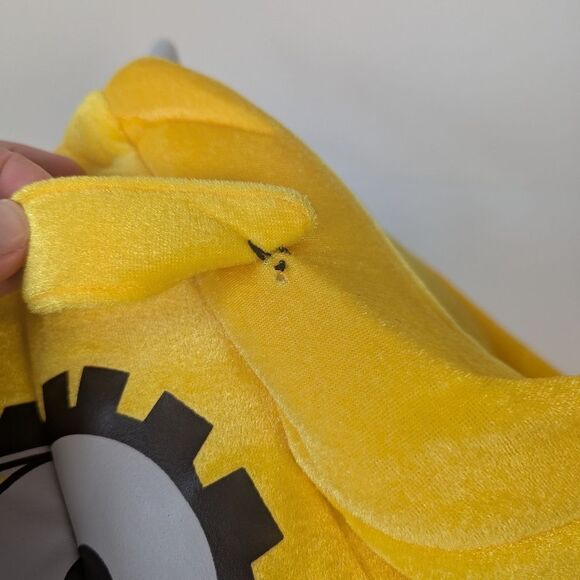 I Want To Be Yellow Excavator Plush Halloween Costume - Picture 7 of 7